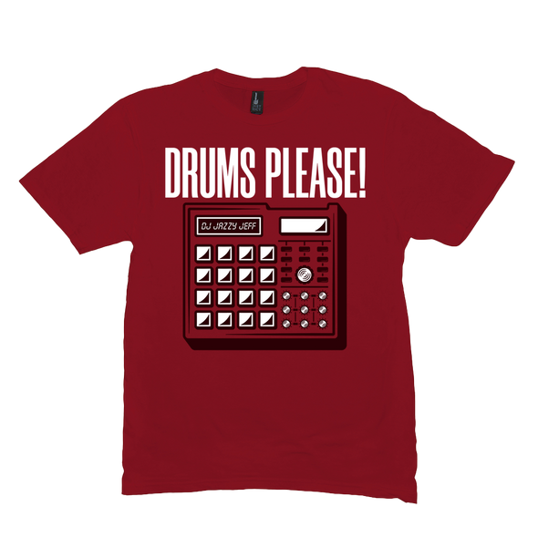 Drums Please Tee - Red