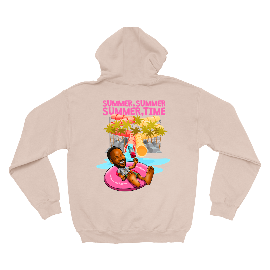 Summer Summer Summertime Hoodie Pale Pink