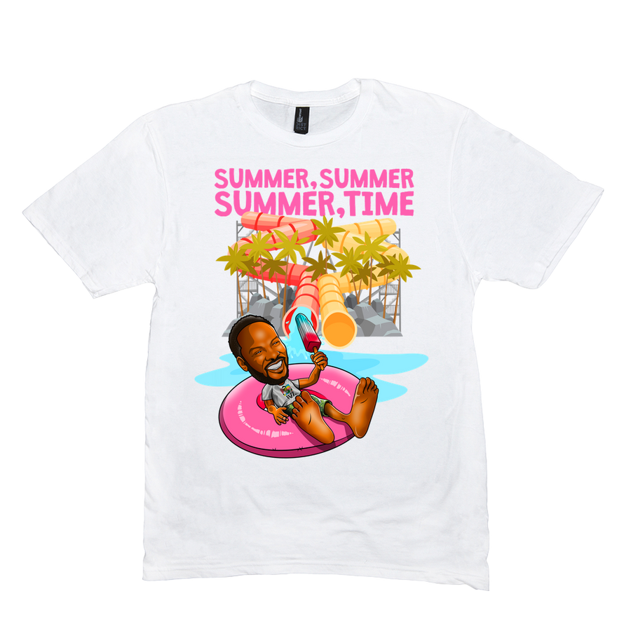 Summertime Pool Float Tee DJ Jazzy Jeff Store