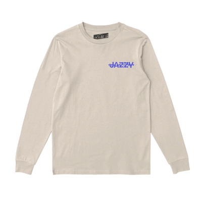 Blue Equalizer Jazzy Long Sleeve Tee