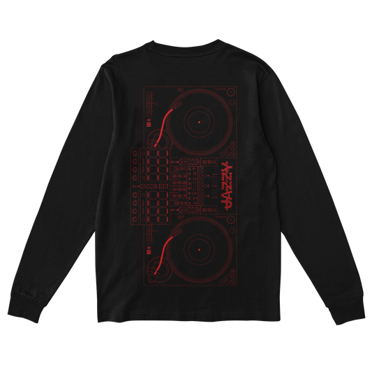 DJ Jazzy on Deck Long Sleeve Tee