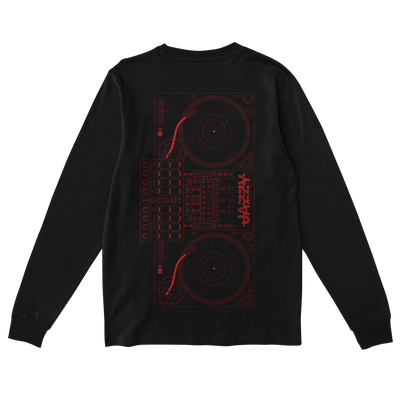 DJ Jazzy on Deck Long Sleeve Tee