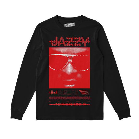 DJ Jazzy on Deck Long Sleeve Tee